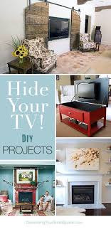 Hide Your Tv Diy Projects Ohmeohmy Blog Decor Diy Home Improvement Diy Home Decor