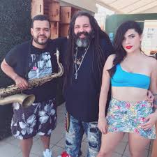 Image result for imagen de natalia lugo y gomba jahbari en el viva beach club