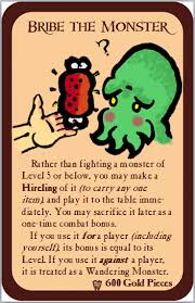 Stylish options to let your personalized greetings shine brighter. Home Made Munchkin Cards Bribe The Monster By Nathangignac On Deviantart Munchkin Game Munchkin Custom Cards