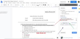 Maybe you would like to learn more about one of these? Langkah Mudah Mengubah Soal Kuis Dari Ms Word Ke Google Form Dalam Pembuatan Soal Ujian Ahzaa Net
