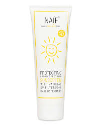 Cerave is a brand that comes highly recommended by dermatologists, and their mineral baby sunscreen gets top marks for being friendly to sensitive skin. Naif Baby Care Protecting Sunscreen Spf 50 100 Ml Allergy Free Perfume Protects Against Uva And Uvb Rays Unisex