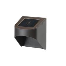10 backyard lighting ideas for inspired outdoor design. Hampton Bay Solar Fence Light Dark Brown Led 4 Pack The Home Depot Canada