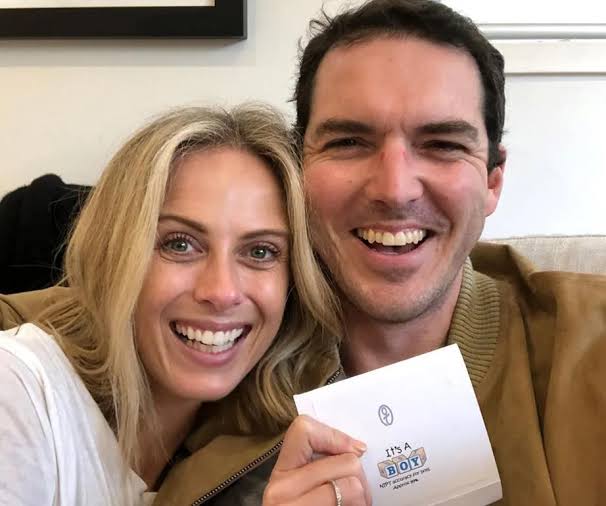 Sylvia Jeffreys and Peter Stefanovic welcome first child