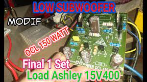 Check spelling or type a new query. Modifikasi Ocl 150 Watt Menjadi Subwoofer Youtube