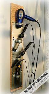 Diy Hair Tool Organizer