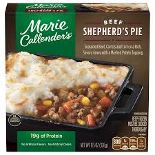 One 10 oz marie callender's chicken pot pie frozen meal. Save On Marie Callender S Shepherd S Pie Beef Order Online Delivery Giant