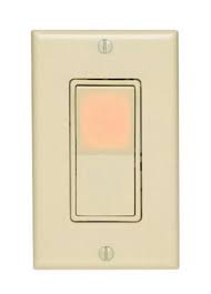 Leviton C26 05674 02t Illuminated Rocker Switch With Matching Decora Wall Plate Plates On Wall Home Repair Decor