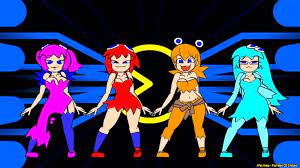More Ghost Waifus Minus8 Pacman Ghost Girl Cartoon Animation
