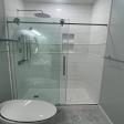 SHOWER CUBICLE GLASS ENCLOSURES DOOR