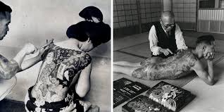 Yakuza tiger back tattoo the sims 4 catalog. Vintage Photos Of Yakuza With Their Full Body Suit Tattoos