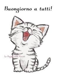 Immagine Buongiorno Gatto Disegni Di Animali Carini Disegni Di Gatti Disegno Di Animali