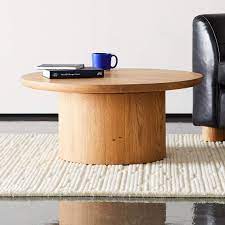 Proctor Low Round Wood Coffee Table Reviews Cb2 In 2021 Oak Coffee Table Minimalist Coffee Table Round Wood Coffee Table