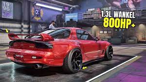 Need For Speed Heat Gameplay 800hp Mazda Rx 7 Spirit R Customization Need For Speed Mazda Rx7 Mazda