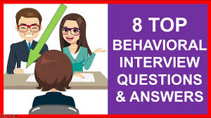 8 Top Behavioral Interview Questions And Answers Pass Youtube