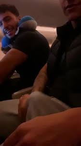 HE PLAY WITH HIS BULGE IN FRONT OF FRIENDS - ThisVid.com