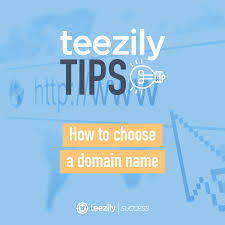 How To Choose A Domain Name For Teezily