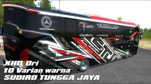 Maybe you would like to learn more about one of these? Skin Livery Bussid Xhd Ori Sudiro Tungga Jaya 10 Varian Warna Youtube