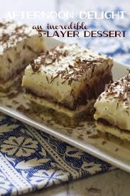 Recipe For Five Layer Afternoon Delight From A Cup Of Mascarpone Desserts How Sweet Eats Layered Desserts