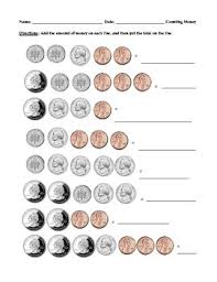 How do you count money. Counting Money Worksheet 2 With Detailed Answer Key By Debbie S Den