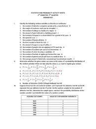 statistics and probability answer key lumos learning