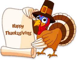 Happy thanksgiving with cartoon turkey. Free Happy Thanksgiving Clipart Graphics Animations