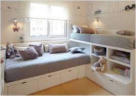 58 decorating ideas for kids' rooms that you'll both love. 40 Creative Storage Design For Small Spaces Bedroom Ideas Cozy Bedroom Design Small Space Bedroom Small Room Design