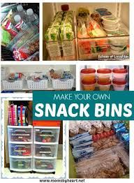 Momspiration Monday Kids Lunch For School Snack Bin Kids Snacks