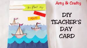 This is a very simple and beautiful handmade. Diy Teachers Appreciation Card Easy Teachers Day Card Making Idea Easy Gift Idea For Teachers