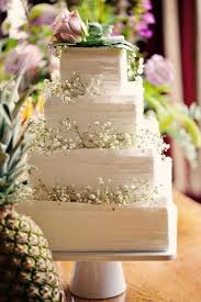 53 Square Wedding Cakes That Wow Simple Wedding Cake Wedding Cake Fresh Flowers Wedding Cake Toppers
