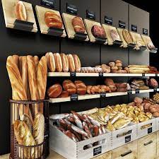 3d Models Shop Bread Shop Bread Shop Bakery Design Bread