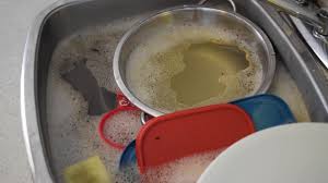 how to wash dishes with only one sink