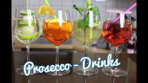 This collection of cocktail recipes contains some fantastic ideas for incorporating prosecco into your next drinks party. 4 Leckere Drinks Mit Prosecco Hugo Aperol Himbeer Prosecco Co Youtube