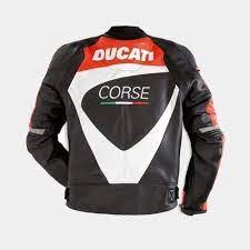 Corse 12 Men S Motorcycle Leather Jacket Ducati Replica Leather Motorcycle Jacket Ducati Jacket Leather Jacket
