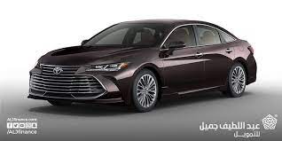 سعر قسط سيارة افالون 2019 ابتداء من 3 269 ريال في عبداللطيف جميل للتمويل car suv suv car