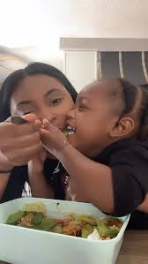 I’m just tryna eat healthy. What baby eats salads like this!!