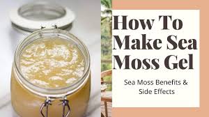 As it is harvested from the ocean and dried, it is usually clumped together with sand or other impediments. Youtube Sea Moss Benefits How To Make Sea Moss Gel Sea Moss