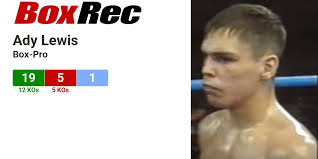 BoxRec: Ady Lewis