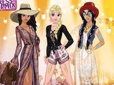 Match the winner dresses with glam gorgeous wedding jewelry, shoes, veils and hairstyles. Disney Princess Wedding Festival Frozen Games