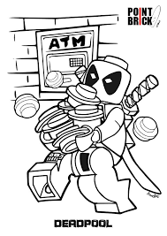 Disegni Da Colorare Lego Deadpool E Supergirl Disegni Da Colorare Lego Disegni Disegni Da Colorare
