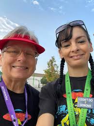 Meeting a fan club member in person