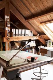 Putting your home office in the attic can be a great idea. Attic Office