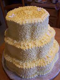 50th Anniversary Cake Buttercream Frosted And Sprayed With Edible Gold 50th Anniversary Cakes Anniversary Cake Cake