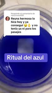 Ritual del Azul para Dinero Rápido y Abundancia