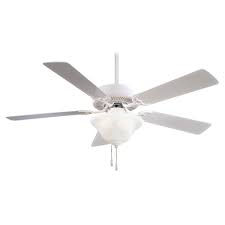 Ships free orders over $39. 52 Minka Aire Ceiling Fan With Light Contractor Uni Pack In White White Marble Glass