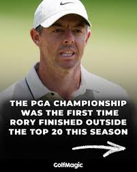 The first time Rory has slipped this season 🫢