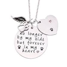Shop the best selection of discount custom pet necklace online. Loss Of Pet Necklace Dog Cat Hand Stamped Jewelry Pet Memorial Necklace Buy Online In Bahamas At Bahamas Desertcart Com Productid 29943421