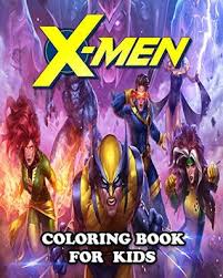 Gordon illustrator 40 out of 5 stars 5 ratings. X Men Coloring Book For Kids Coloring All Your Favorite Characters In X Men By Coloring Book