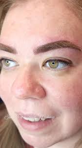 Wakeup ready with our wowbrows transformation. Kay Holtz #permanentmakeup  #academy #minnesota #browsonfleek #midwest #microblading #nanoshading  #Beauty