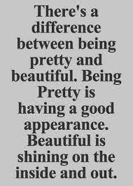 Pretty V S Beautiful Quotations Love Me Quotes Best Quotes