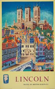 Lee Kerry Lincoln British Railways Travel Posters Retro Travel Poster Posters Uk